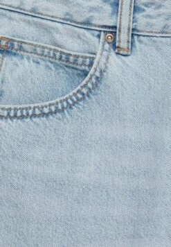 PULL & BEAR Mid-Waist Barrel- Jeans A Sigaretta - Light Blue Denim -PULL - BEAR Negozio 6ed25aff223b44f9aadc8b8d984c4564