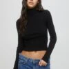 PULL & BEAR TurtleneckMaglioneBlack Donna Maglieria PUC21I0L5-Q11 -PULL - BEAR Negozio 6f4c3a3bf9164b77885dbc94adc5500a