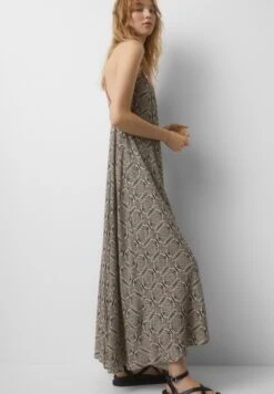 PULL & BEAR Printed With MirrorsLongVestito LungoBlack Donna Vestiti PUC21C15B-Q11 -PULL - BEAR Negozio 6f92306a6f064e49be07ea1b57026638