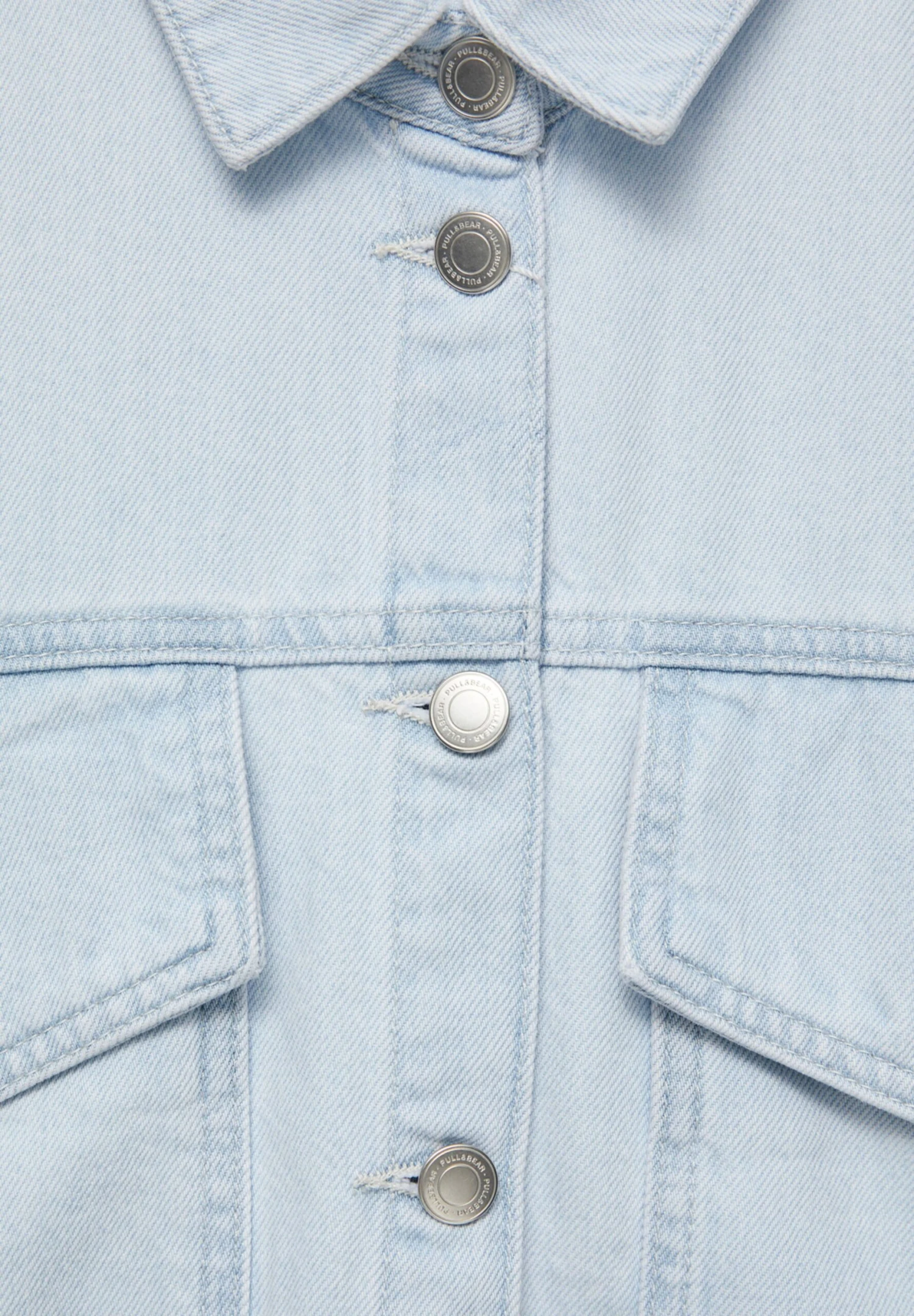 PULL & BEAR Cropped OverGiacca Di JeansStone Blue Denim Donna Giacche E Blazer PUC21G0I0-K11 8 PULL & BEAR Cropped OverGiacca Di JeansStone Blue Denim Donna Giacche E Blazer PUC21G0I0-K11 - immagine 6