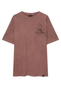 PULL & BEAR Short Sleeve With Floral And Slogan Print T-Shirt Con StampaPink Uomo T-shirt E Polo PUC22O1O6-J11 -PULL - BEAR Negozio 729aaecb53fb402b873bea32352094d5