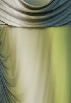 PULL & BEAR Ombré-Long - Vestito Lungo - Green -PULL - BEAR Negozio 74072d7de3af4ff78adc47eb6d91874a