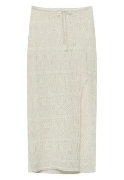 PULL & BEAR Crochet MidiGonna A TubinoBeige Donna Gonne PUC21B0J9-B11 -PULL - BEAR Negozio 74fabf16c9eb4af2a85bf23452fa1a6b