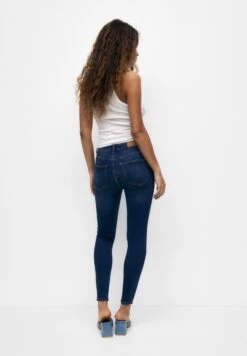 PULL & BEAR High WaistedJeans Skinny FitDark Blue Denim Donna Jeans PUC21N0KE-K11 -PULL - BEAR Negozio 777bac3687a04444880c1e9f100ee438
