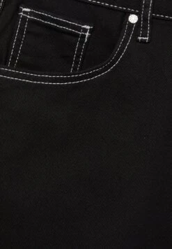 PULL & BEAR Baggy Fit Wide-Leg-Bermuda Shorts Di JeansBlack Uomo Jeans PUC22F0DH-Q11 -PULL - BEAR Negozio 77a02526049c40a19896fce9fbc96982