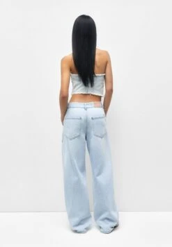 PULL & BEAR Carpenter- Jeans A Sigaretta - Blue -PULL - BEAR Negozio 77bb3d649cd1430393ea080581cbefad