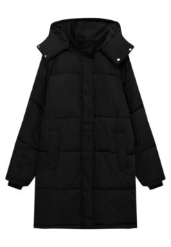 PULL & BEAR Cappotto Invernale - Mottled Black -PULL - BEAR Negozio 781dc2065e234f1f82e4f905a2940023