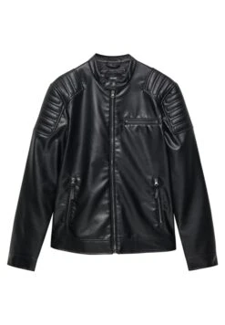 PULL & BEAR Basic-BikerGiacca In SimilpelleBlack Uomo Giacche PUC22T0SM-Q11 -PULL - BEAR Negozio 7cc4282aecf245dbaee62d7baed9103c