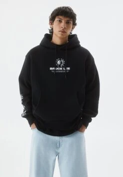 PULL & BEAR Bruce Lee Felpa Con CappuccioBlack Uomo Maglieria E Felpe PUC22S0RA-Q11 -PULL - BEAR Negozio 7f648a484c3349eabcac57af69dc12a6
