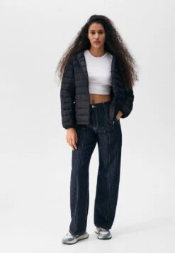 PULL & BEAR Mit Kapuze - Giacca Invernale - Black -PULL - BEAR Negozio 7f7be2ba4e254505be9c07395ac52d08