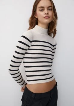 PULL & BEAR MaglioneBeige Donna Maglieria PUC21I0P1-B11 -PULL - BEAR Negozio 8106336ff3f94284aadd25ff4f3f574e