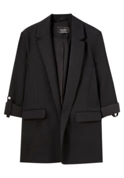 PULL & BEAR Basic Rolled-Up Sleeve BlazerBlazerBlack Donna Giacche E Blazer PUC21G091-Q11 -PULL - BEAR Negozio 81290752262a48248cdb014744998033