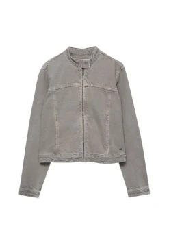 PULL & BEAR High NeckGiacca Di JeansDark Grey Donna Giacche E Blazer PUC21G0J0-C11 -PULL - BEAR Negozio 8174b5a243494455803e0d81d9660c70
