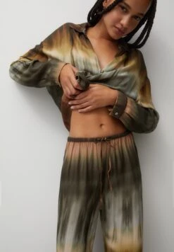 PULL & BEAR Flowing Tie-DyePantaloniOchre Donna Pantaloni PUC21A0VF-O12 -PULL - BEAR Negozio 82007078da3e4ed2a3ad75954dd97f9d