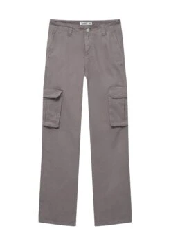 PULL & BEAR BasicPantaloni CargoDark Grey Donna Pantaloni PUC21A0UZ-C11 -PULL - BEAR Negozio 82b70d0715124d3fb8b5712c1e5200b4