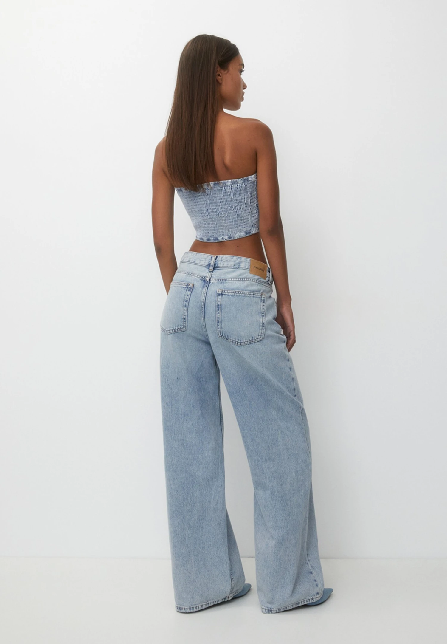 PULL & BEAR Jeans A ZampaBlue Denim Donna Jeans PUC21N0ME-K11 5 PULL & BEAR Jeans A ZampaBlue Denim Donna Jeans PUC21N0ME-K11 - immagine 3