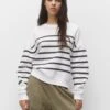 PULL & BEAR Basic StripedFelpaBlack Donna Felpe PUC21J10R-Q11 -PULL - BEAR Negozio 83219c2921c4476ba5adb407651321b3