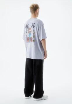PULL & BEAR Sun GraphicT-Shirt Con StampaMauve Uomo T-shirt E Polo PUC22O1QT-I11 -PULL - BEAR Negozio 83a5ffa22e9f4f8da74b0e77ca54f4ea