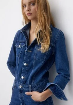 PULL & BEAR Short Button-UpVestito Di JeansBlue Denim Donna Vestiti PUC21C16H-K11 -PULL - BEAR Negozio 83d49f9ba4044f7ea6c791ecbd8213e7