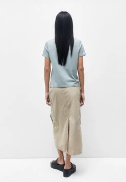 PULL & BEAR Short Sleeve With Sun GraphicT-Shirt Con StampaLight Grey Donna T-shirt E Top PUC21D2EI-C11 -PULL - BEAR Negozio 860eaa23dc574077a3be237d197fda1a