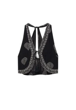 PULL & BEAR Printed With Trims - Smanicato - Black -PULL - BEAR Negozio 8796d9f7e3964e169084a451f49e5f9a