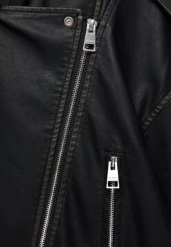 PULL & BEAR Biker Giacca In SimilpelleBlack Donna Giacche E Blazer PUC21G0IA-Q11 -PULL - BEAR Negozio 8895b2eda0494b8a9dec8bee03b02c1e