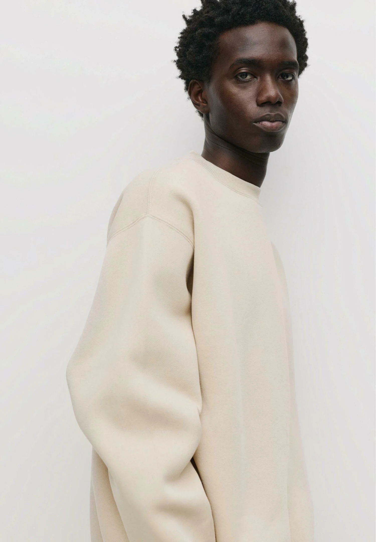 PULL & BEAR ROUND NECK - Felpa - Beige 6 PULL & BEAR ROUND NECK - Felpa - Beige - immagine 4