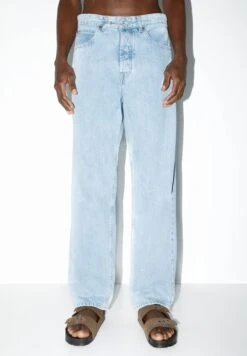 PULL & BEAR Jeans A SigarettaStone Blue Denim Uomo Jeans PUC22G0P9-K12 -PULL - BEAR Negozio 89471f55da38432bad578168cee3bc5a