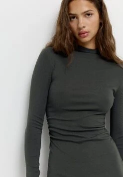 PULL & BEAR Vestito Lungo - Dark Grey -PULL - BEAR Negozio 8a183f948bb045e691d25700dd9ec20d