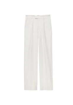 PULL & BEAR Darted Smart - Pantaloni - White -PULL - BEAR Negozio 8c1d3f82ee6a4aa5b6b17114d4b27673