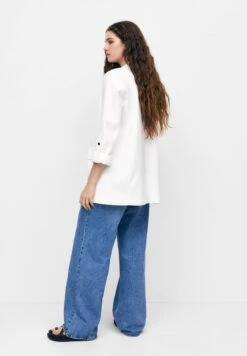 PULL & BEAR Basic Rolled-Up Sleeve BlazerBlazerWhite Donna Giacche E Blazer PUC21G091-A11 -PULL - BEAR Negozio 8d81bd44f9834049ae9eab160c203c3e