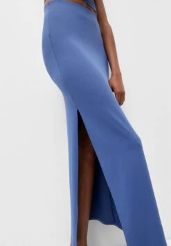 PULL & BEAR Basic-Midi - Gonna A Tubino - Blue -PULL - BEAR Negozio 8da94569080e42a88229af2e0e9404f7