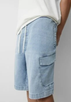 PULL & BEAR Soft-BermudaShorts Di JeansBlue Denim Uomo Jeans PUC22F0DK-K11 -PULL - BEAR Negozio 8ec36d14e6a64f0fb5a9d9f97354203c