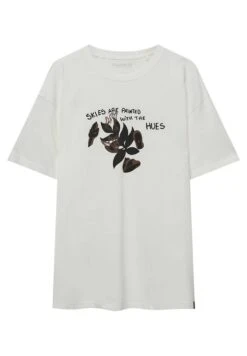 PULL & BEAR Skies Are Painted With The HuesT-Shirt Con StampaWhite Uomo T-shirt E Polo PUC22O1OZ-A11 -PULL - BEAR Negozio 8f3e5aab449a4626967148c720883f50