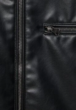 PULL & BEAR Basic-BikerGiacca In SimilpelleBlack Uomo Giacche PUC22T0SM-Q11 -PULL - BEAR Negozio 9280ce82c3654b30a85f73f5537fda34