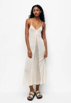 PULL & BEAR Abito In MagliaBeige Donna Vestiti PUC21C12B-B11