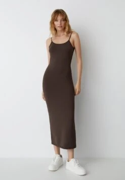 PULL & BEAR Long With Thin StrapsVestito LungoDark Brown Donna Vestiti PUC21C146-O11