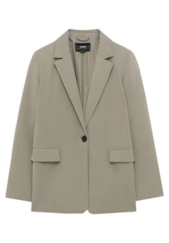 PULL & BEAR Basic- Blazer - Brown -PULL - BEAR Negozio 97d66be62b954ad6a30f305538e6acc0