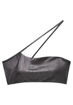 PULL & BEAR Shiny AsymmetricBikini Pezzo SopraDark Grey Donna Moda Mare PUC81J038-C11 -PULL - BEAR Negozio 98011da3e6de4df7977dfff5324c9434