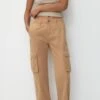 PULL & BEAR BasicPantaloni CargoCamel Donna Pantaloni PUC21A0UZ-B11