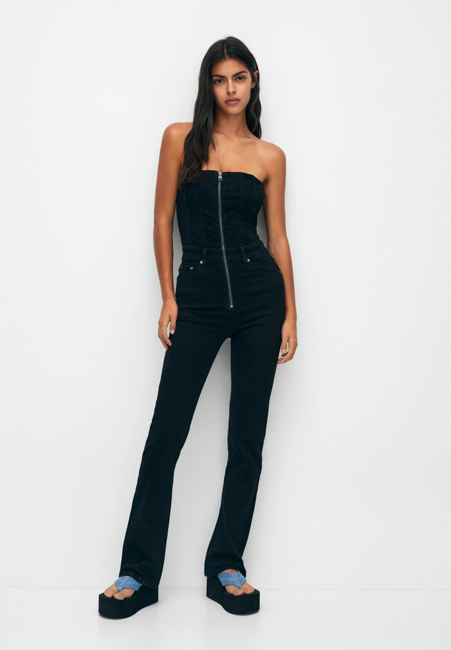 PULL & BEAR CorsetTuta JumpsuitBlack Donna Tute Jumpsuit PUC21T0AC-Q11 3 PULL & BEAR CorsetTuta JumpsuitBlack Donna Tute Jumpsuit PUC21T0AC-Q11 - immagine 2