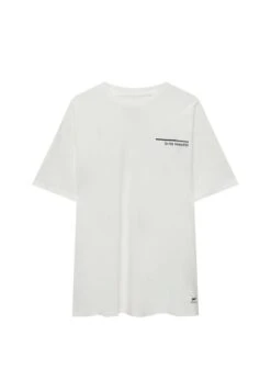 PULL & BEAR Stwd SloganT-Shirt Con StampaWhite Uomo T-shirt E Polo PUC22O1N3-A11 -PULL - BEAR Negozio 9d9a34aff0574f358d116c2c2077890a