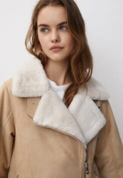 PULL & BEAR Double-Faced LongGiacca Da Mezza StagioneBeige Donna Giacche E Blazer PUC21U0GG-B11 -PULL - BEAR Negozio 9dc9378ada674a70a0954cf75ff034b8