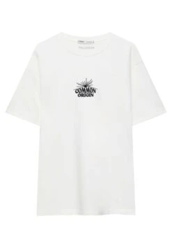 PULL & BEAR PlushT-Shirt BasicWhite Uomo T-shirt E Polo PUC22O1NX-A11 -PULL - BEAR Negozio a2f34761fb574c78939649ec015e9c66