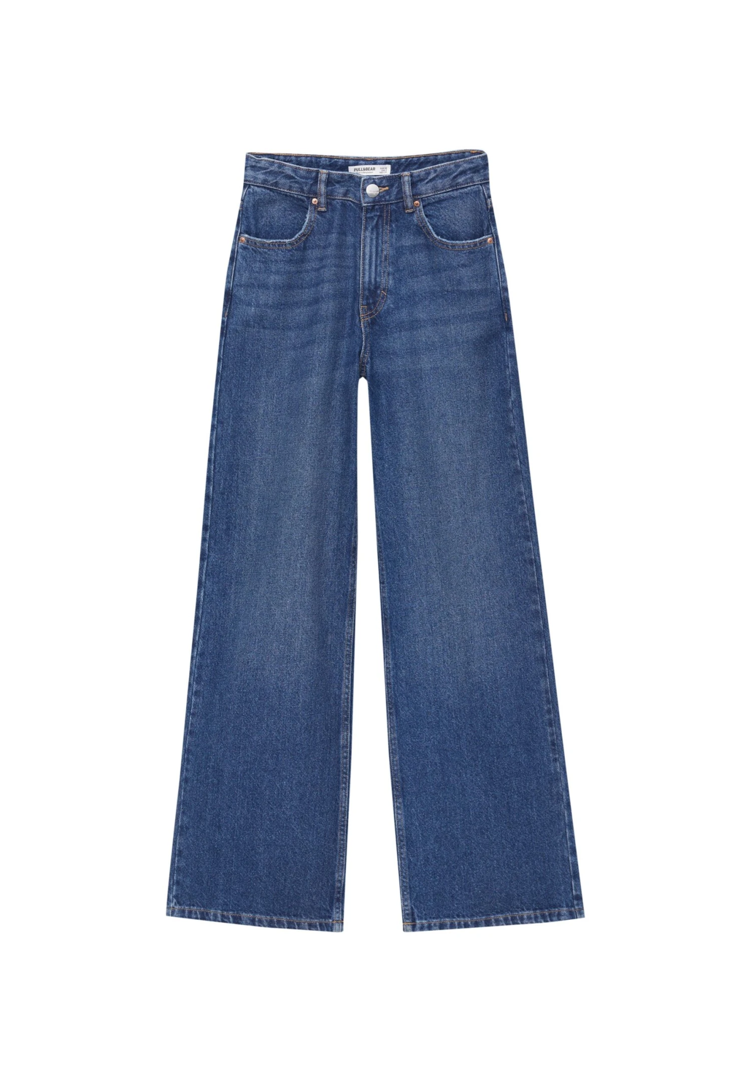 PULL & BEAR Wide-LegJeans BaggyDark Blue Denim Donna Jeans PUC21N0LX-K11 8 PULL & BEAR Wide-LegJeans BaggyDark Blue Denim Donna Jeans PUC21N0LX-K11 - immagine 6