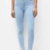 PULL & BEAR High-WaistJeans Skinny FitLight Blue Denim Donna Jeans PUC21N0I1-K14 -PULL - BEAR Negozio a5c6b95bd6444aa6bb22ed30e9c27832