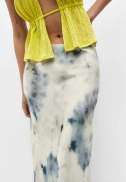 PULL & BEAR Tie-DyeGonna LungaWhite Donna Gonne PUC21B0J8-A11 -PULL - BEAR Negozio a726b8a0ba564599a6ec3f4ff37a2232