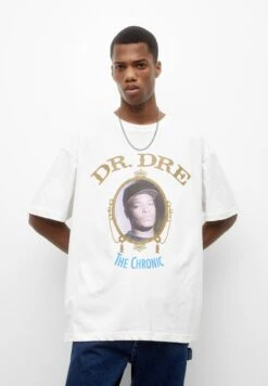 PULL & BEAR Dr DreT-Shirt Con StampaWhite Uomo T-shirt E Polo PUC22O1O7-A11