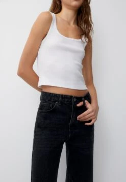 PULL & BEAR Basic - Jeans A Sigaretta - Black -PULL - BEAR Negozio a8fb92133641452dbd0dcacb9ee42291