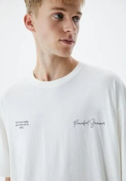 PULL & BEAR Short SleeveT-Shirt Con StampaWhite Uomo T-shirt E Polo PUC22O1QQ-A11 13 PULL & BEAR Short SleeveT-Shirt Con StampaWhite Uomo T-shirt E Polo PUC22O1QQ-A11 -PULL - BEAR Negozio aa1e5c08640c42a085311d6f99b63038